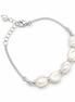 Sterling Silver and Pearl Bracelet