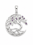CZ and Sterling Silver Pendant