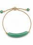 Aventurine and Gold-Plated Good Fortune Bracelet