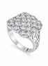 CZ and Sterling Shine Bright Ring