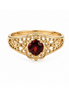 Red Garnet Gemstone Sterling Ring