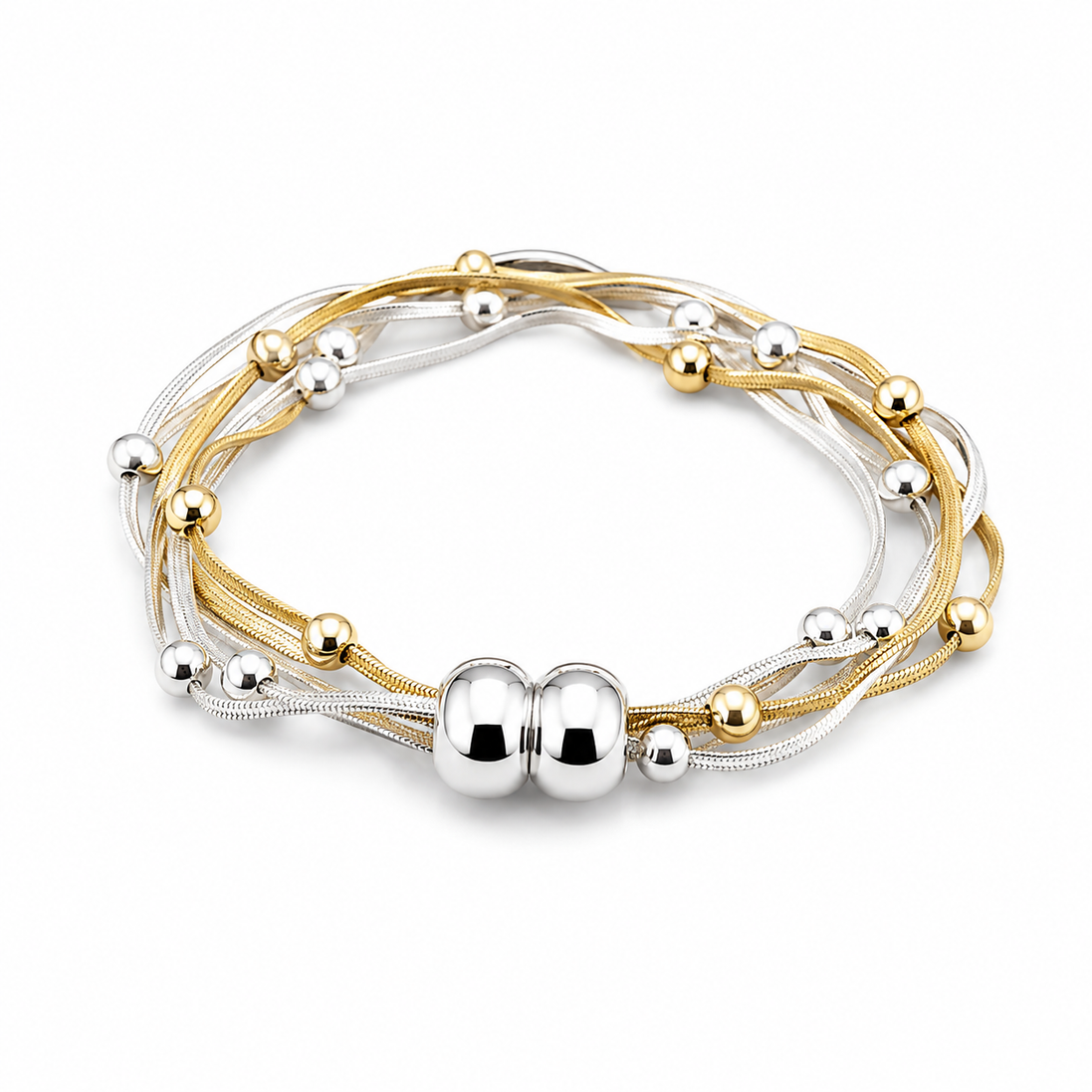 Five-Strand Baubles Magnetic Bracelet