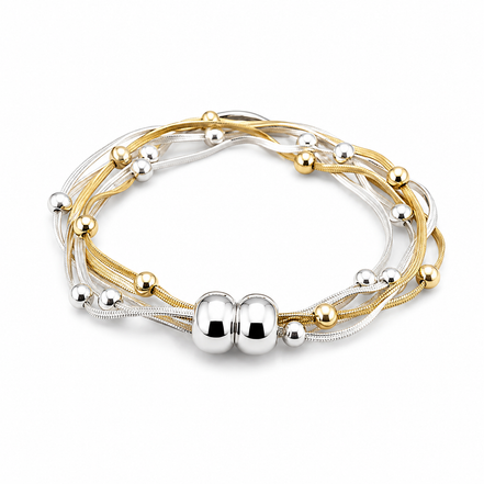 Five-Strand Baubles Magnetic Bracelet